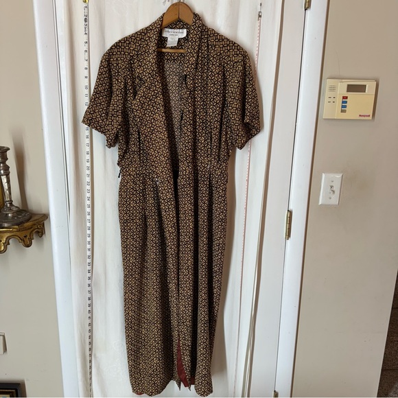 Vintage Silk Jones New York Wrap Dress - Picture 2 of 7
